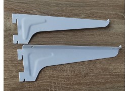 Полкотримач в рейку 20см (білий) 